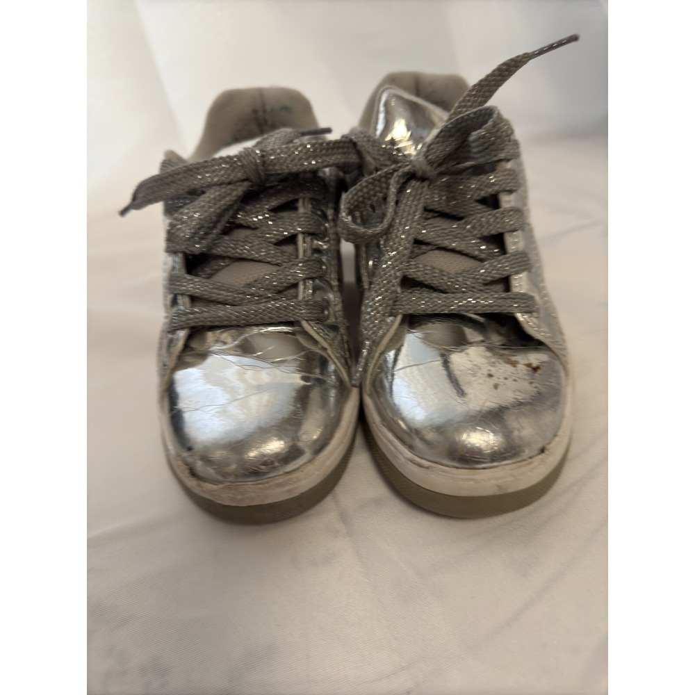 Heelys Unisex Rolling Shoes Kids Youth Size 3 Silver Heelys Split Chrome 770449